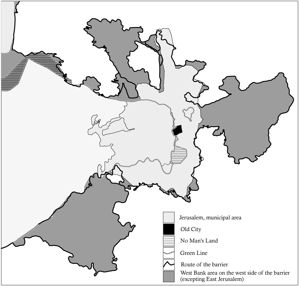  The Transformation of Jerusalem by the Israeli Barrier